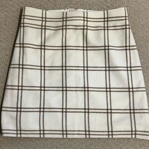 J. Crew wool blend A-line skirt size 12